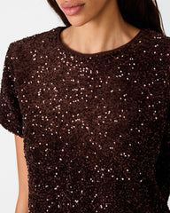CRESSA TOP DARK TOFFEE