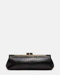 STEFANO BAG BLACK CROCODILE