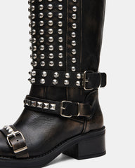 STATIC BLACK DISTRESSED