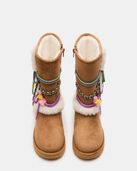 KIDS' STEFFIE COGNAC