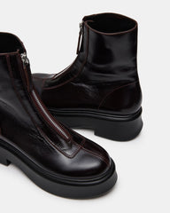 JONES DARK CHERRY LEATHER